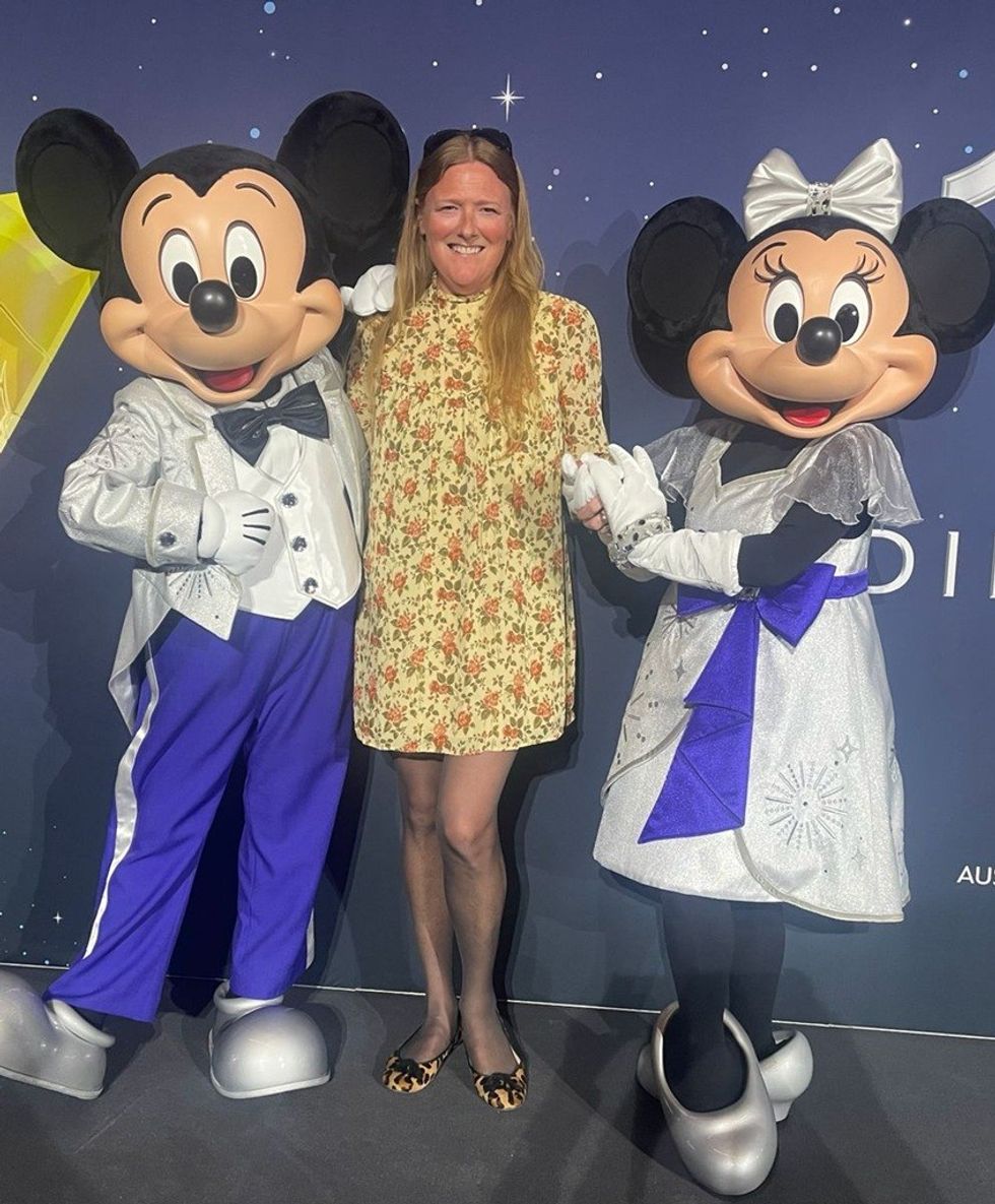 Meri Mance Disney 100 Launch