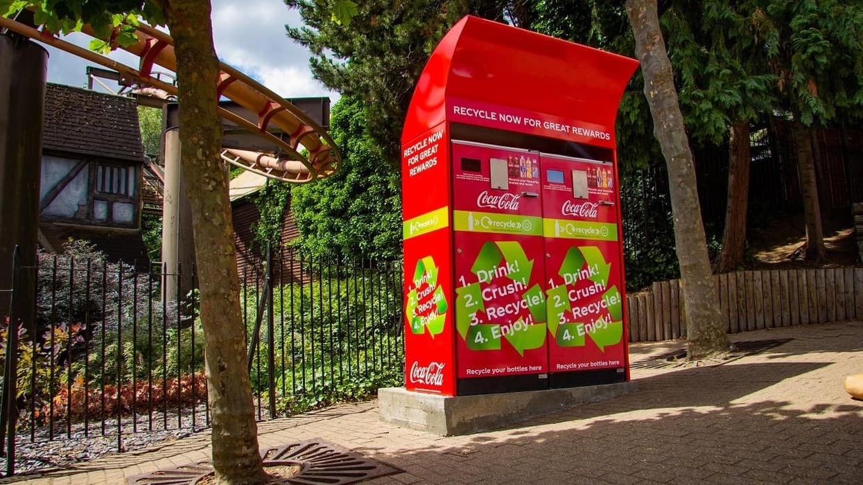 merlin coca cola recycling