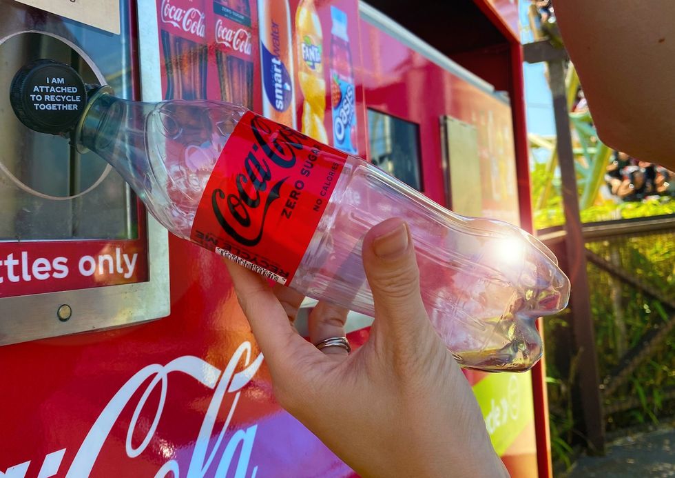 merlin coca cola recycling