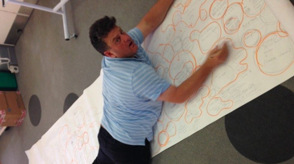 Merlin R and D's Justin East at work