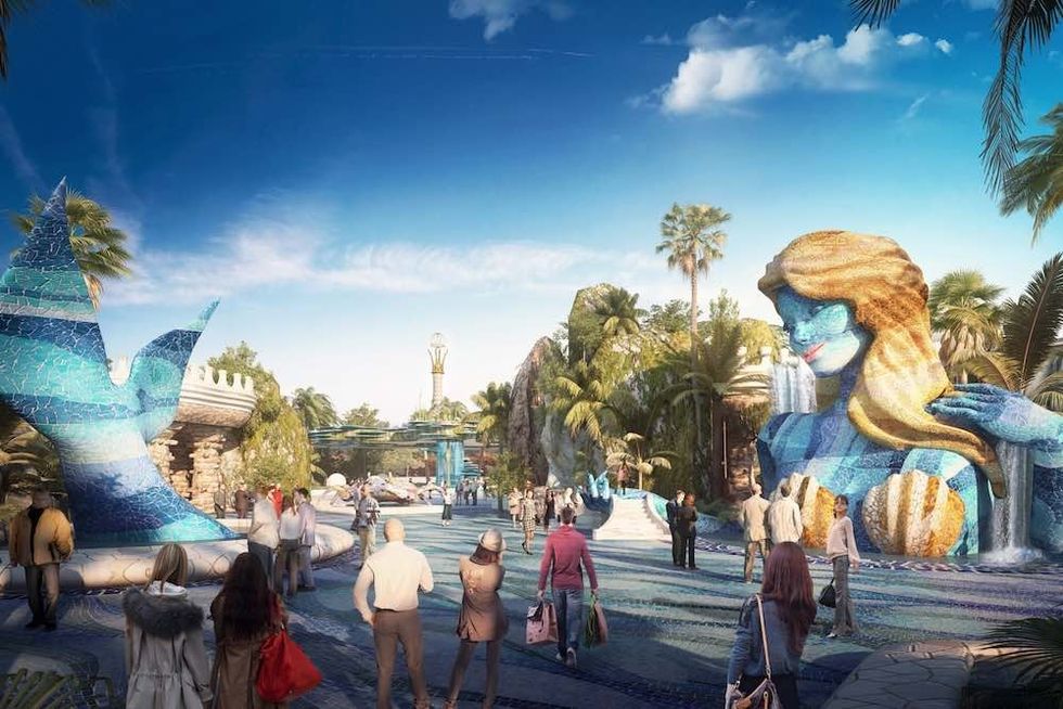 Mermaid Shanghai Haichang Ocean Park, designed by Legacy | GGE 86