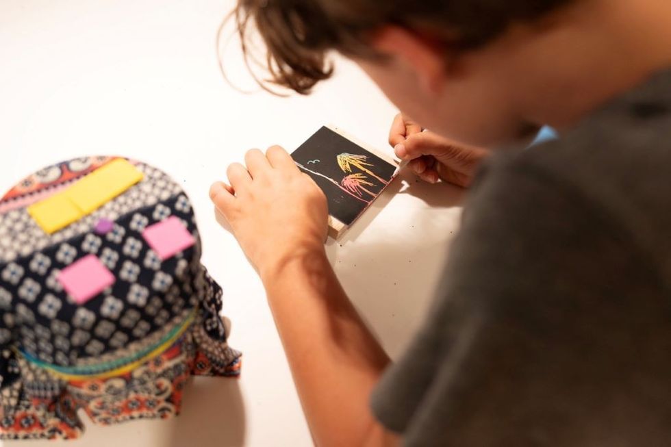 Met 81st Street Studio - child drawing
