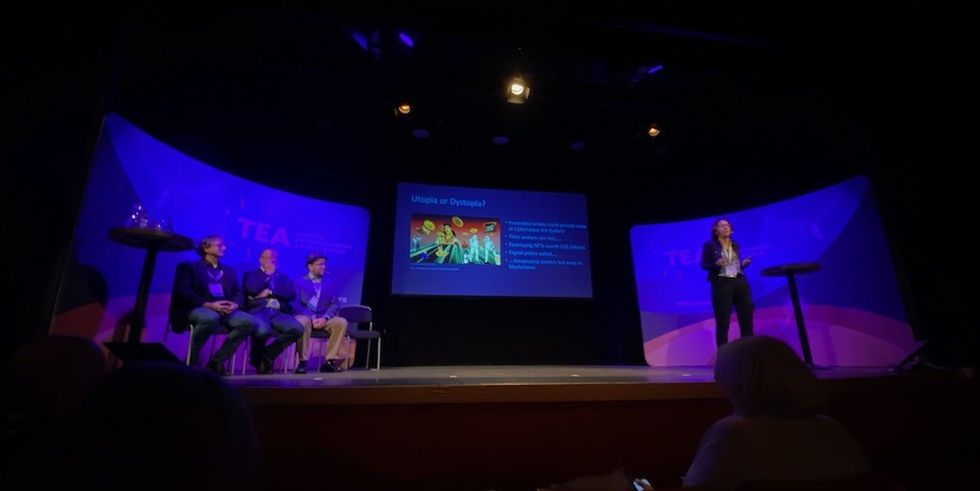 Metaverse session at TEA SATE Europe 2022