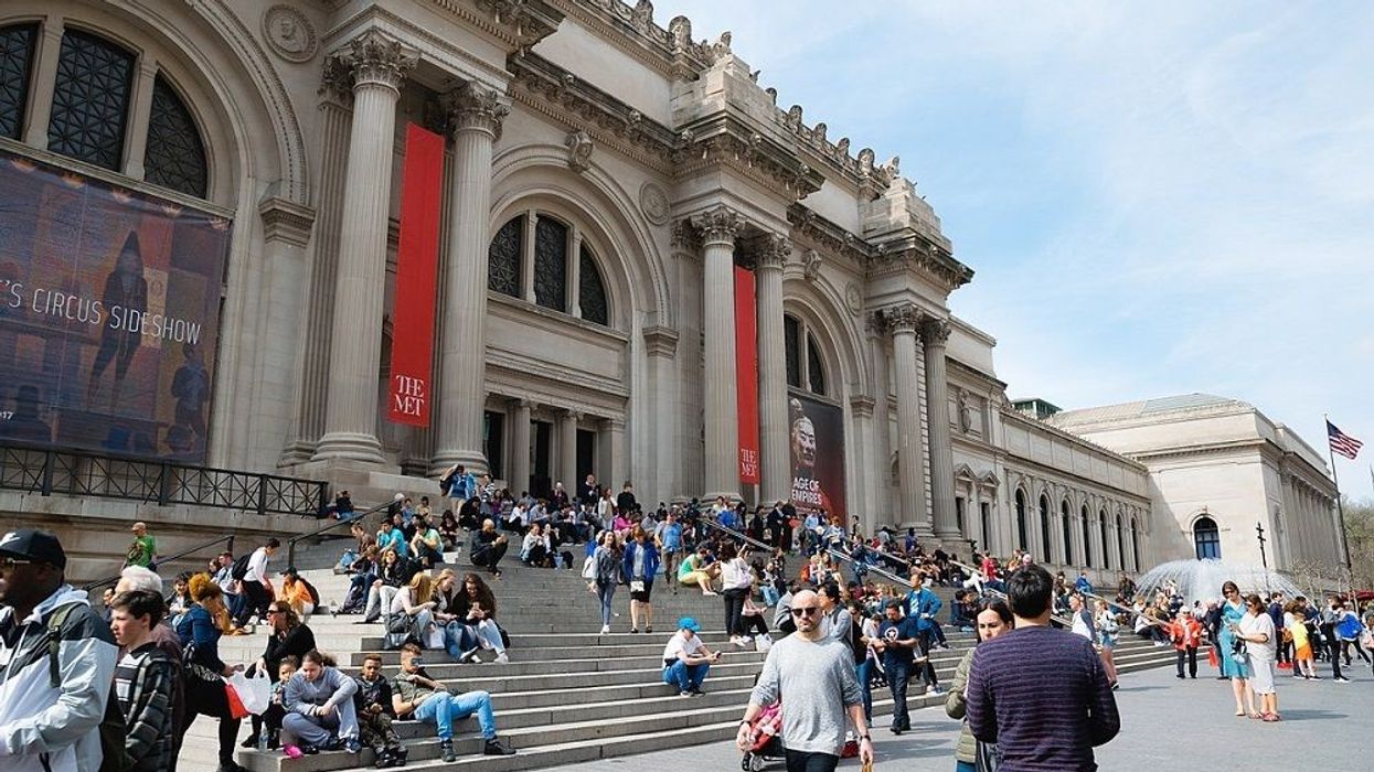 Metropolitan Museum of Art exterior. The Met.