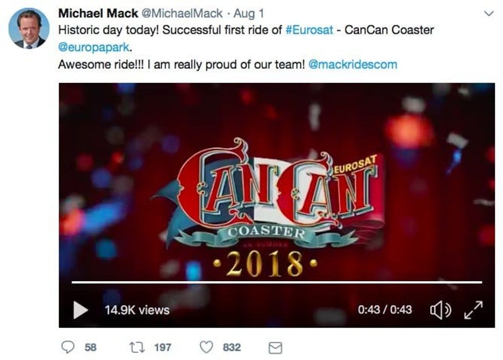 Michaelmack tweet can can coaster x