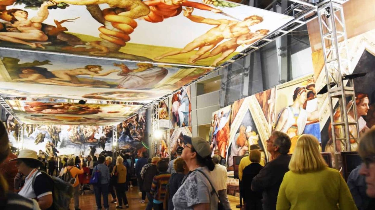 michelangelo's sistine chapel exhibition