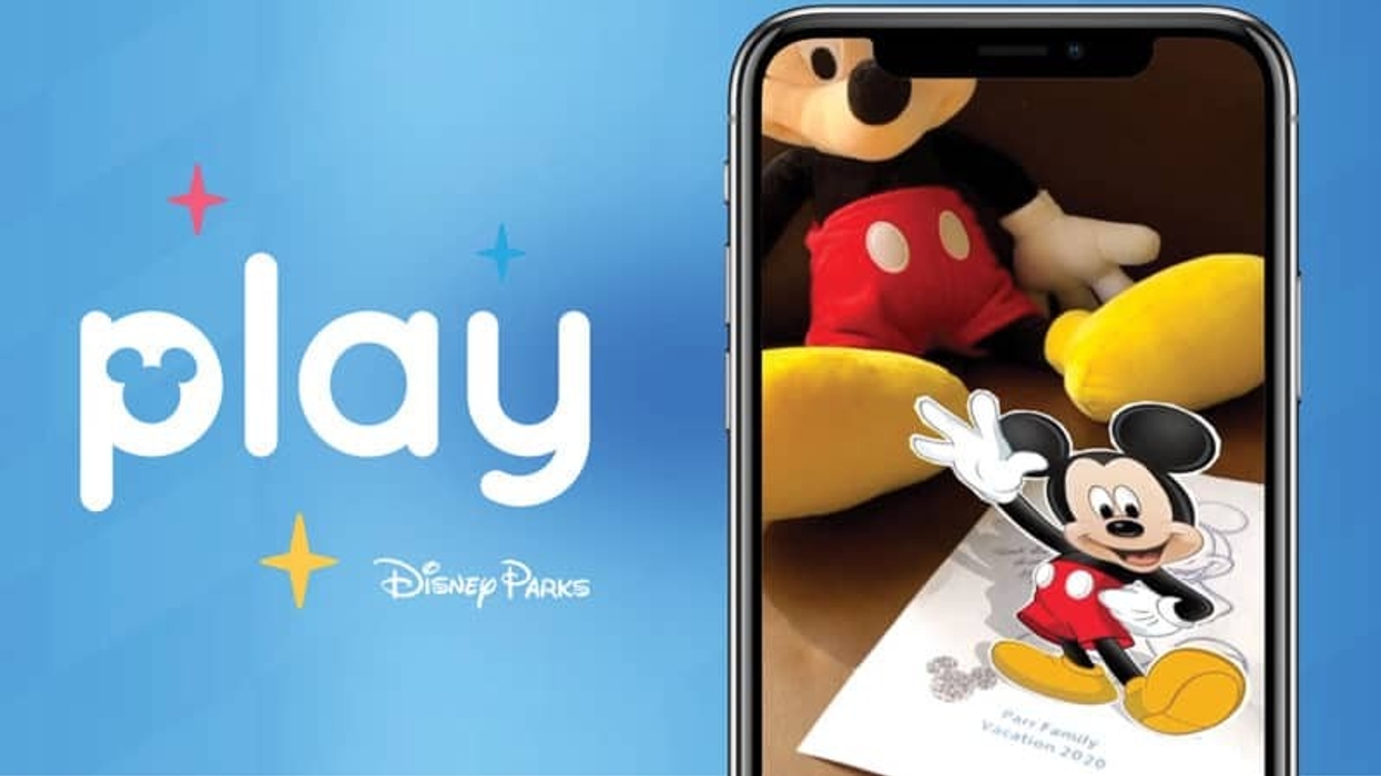 mickey mouse play disney parks app