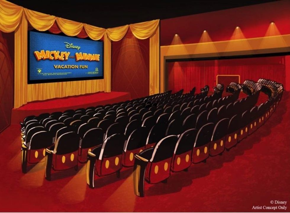 mickey shorts theater