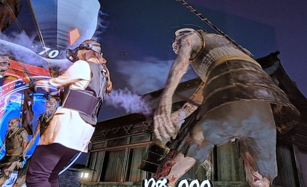 midori at international attractions expo 2018 vr ninjadojo.