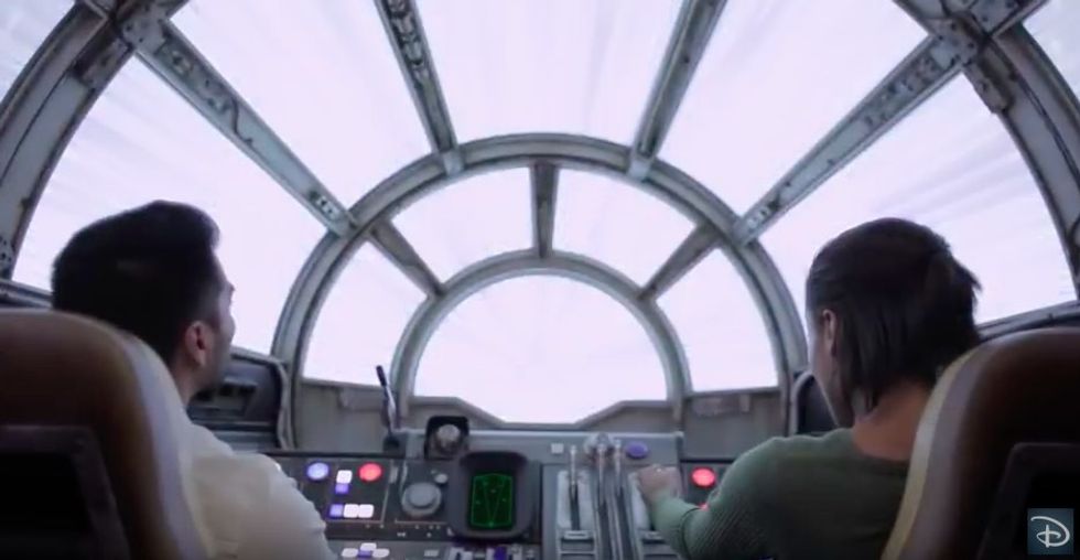 Millennium Falcon Smugglers Run Star Wars Galaxy’s Edge