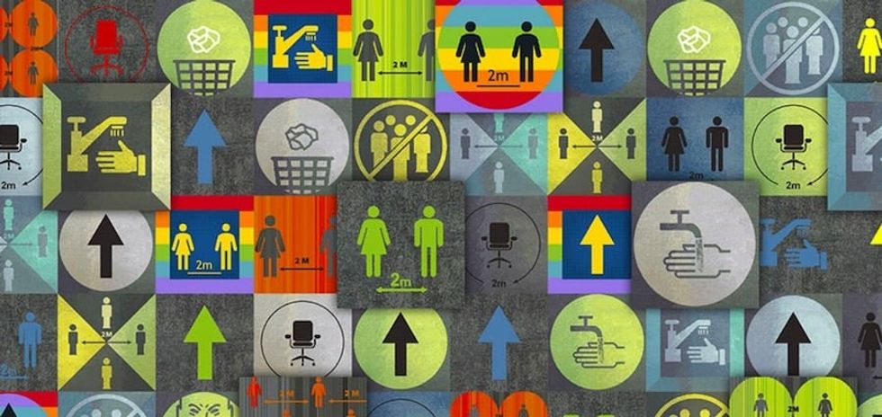 Milliken social factor carpet tiles covid 19 innovations