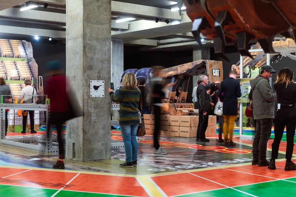 Mine exhibition at Mona