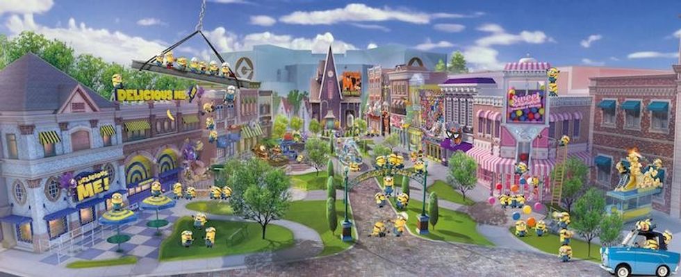 Minion Park concept art