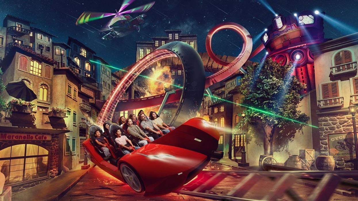 mission ferrari coaster abu dhabi