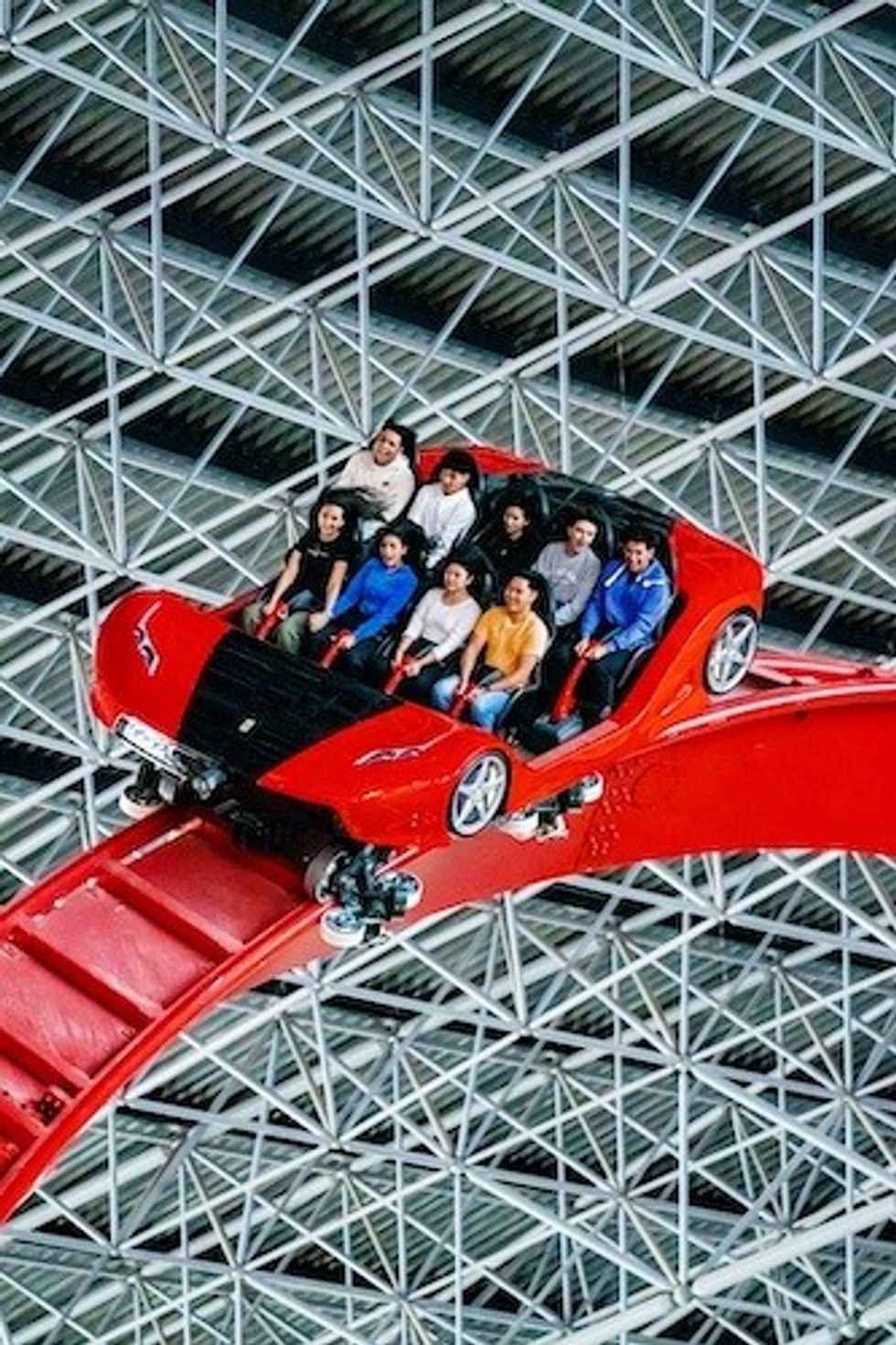 Mission Ferrari ride car
