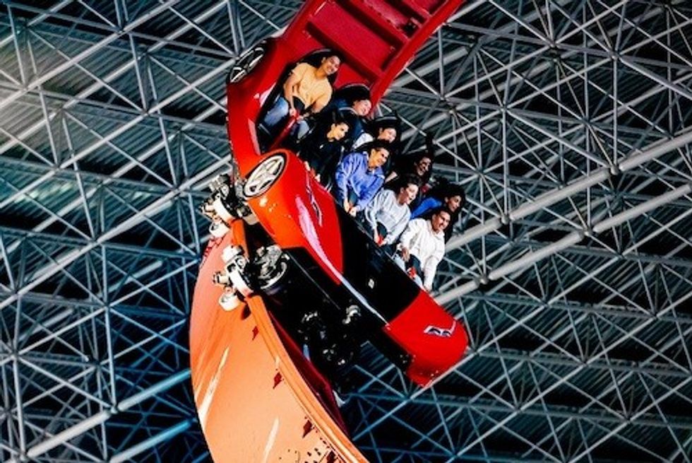 Mission Ferrari ride track