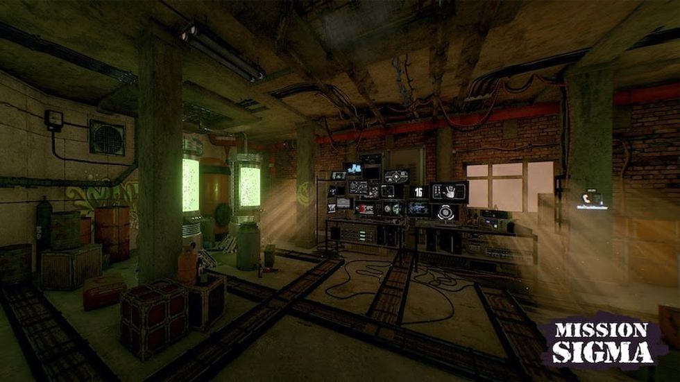 Mission Sigma VR escape room hologate