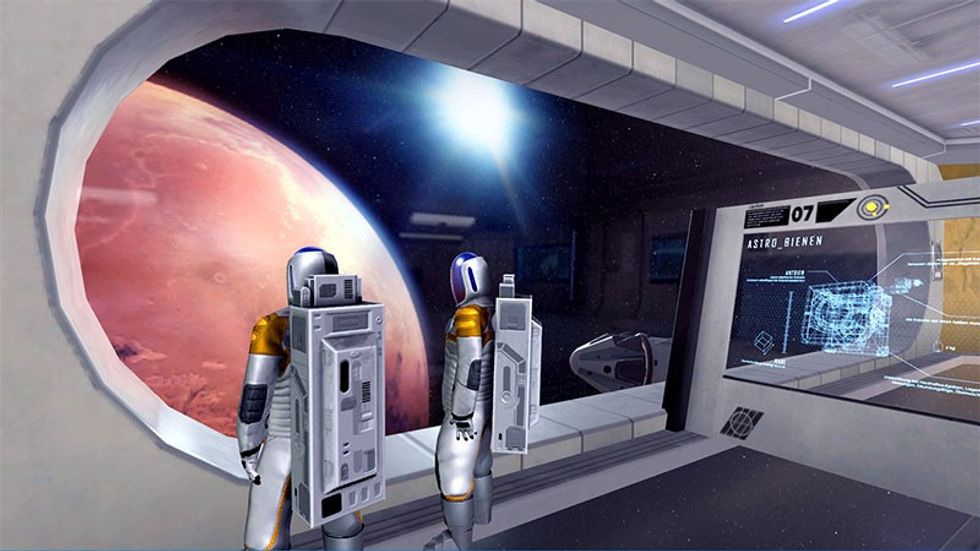 mission to mars free roam vr spree interactive