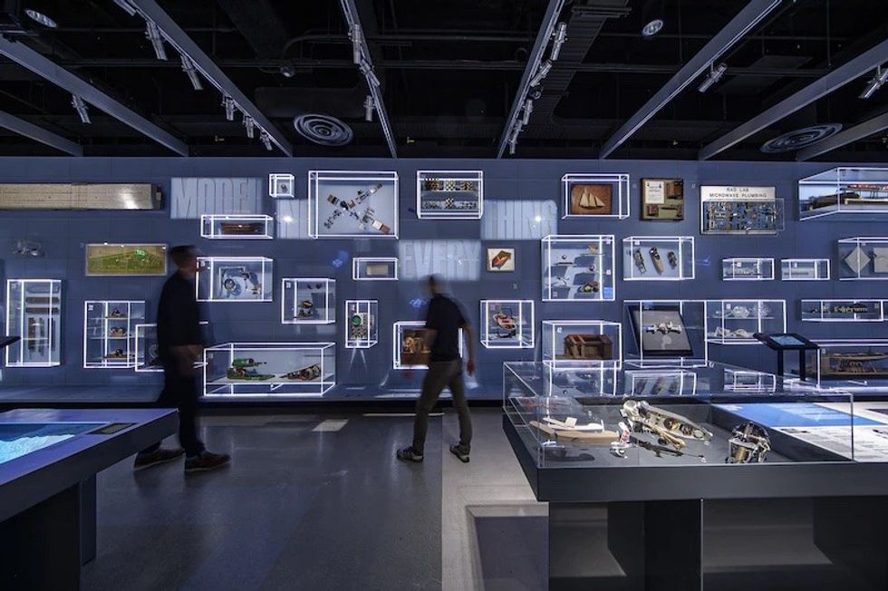 MIT Museum bluecadet