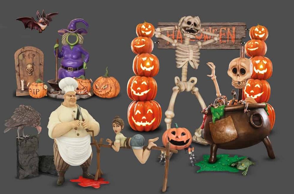 MK themed attractions halloween