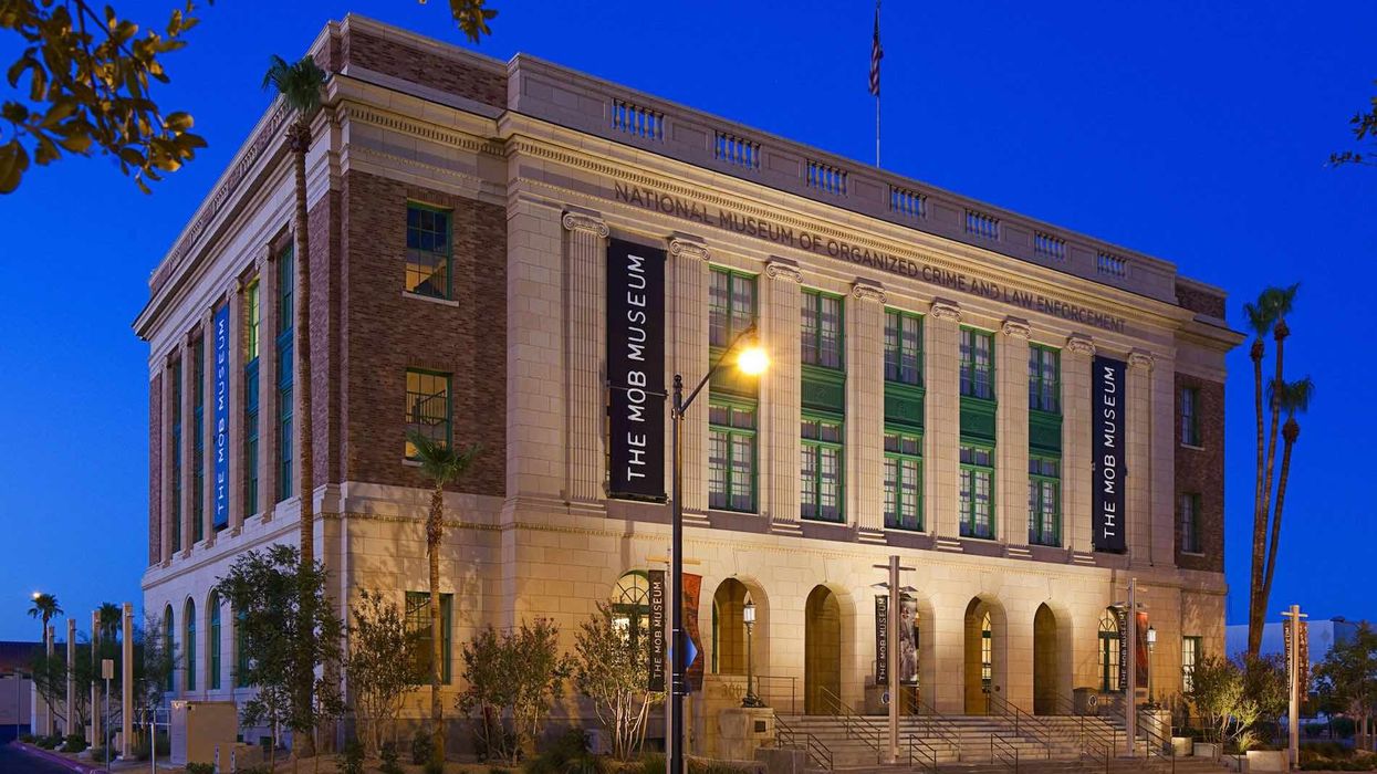 mob museum exterior lasvegas