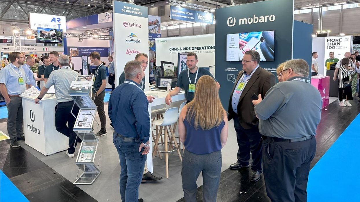 Mobaro anniversary celebrations at IAAPA Expo Europe