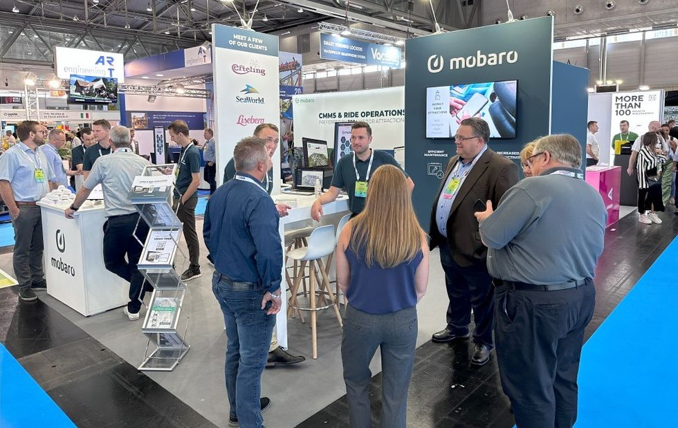 Mobaro anniversary celebrations at IAAPA Expo Europe