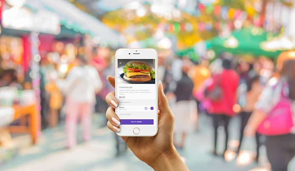 Mobile F&B ordering accesso contactless technology
