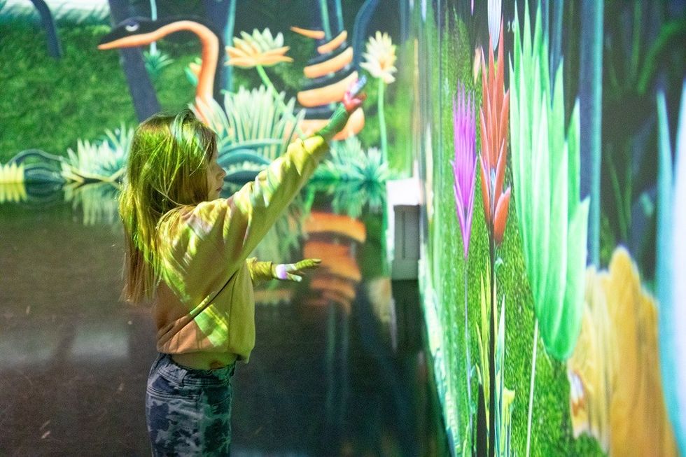 Modulo PiAtelier des Enfants visitor © Culturespaces, Charlotte Vignon