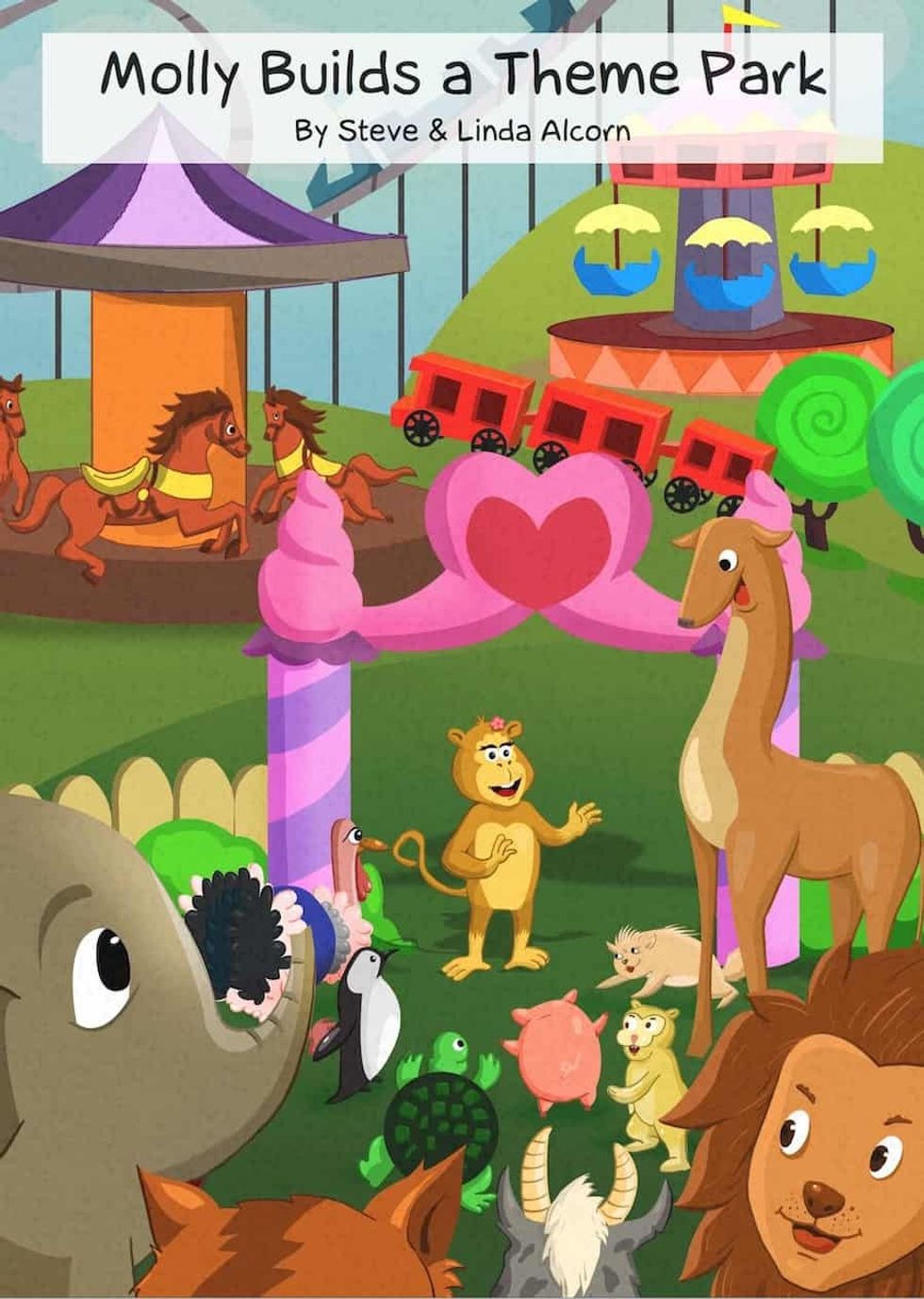 Molly Build a Theme Park Cover