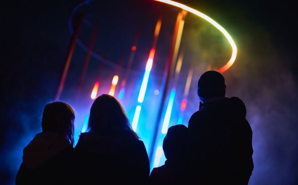 Moment Factory Astra Lumina Night Walk LA
