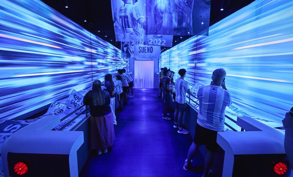 Moment Factory Messi Experience