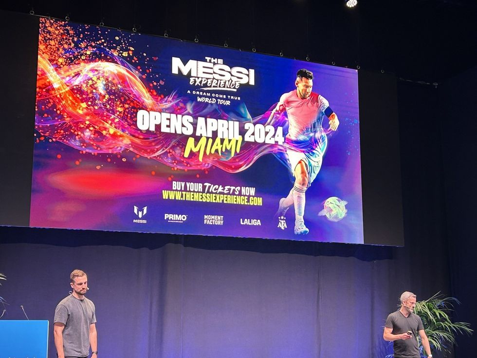 Moment Factory Showcase - The Messi Experience: A Dream Come True - ISE 2024