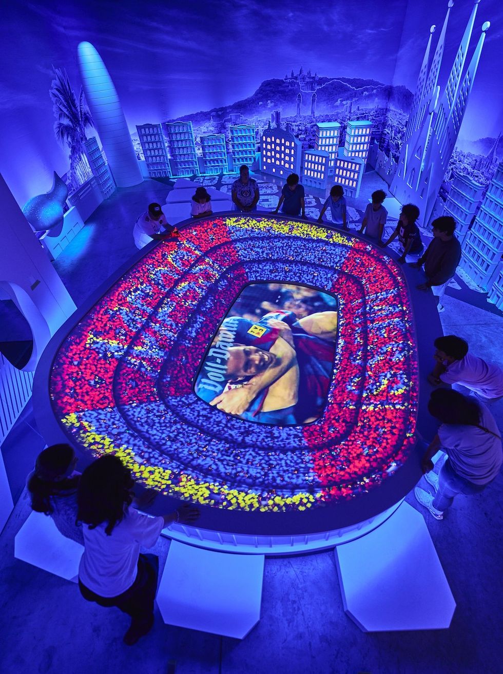 Moment Factory THE RISE OF MESSI