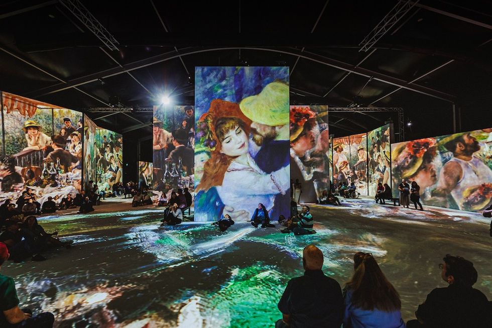Monet in Paris Technology and immersive art