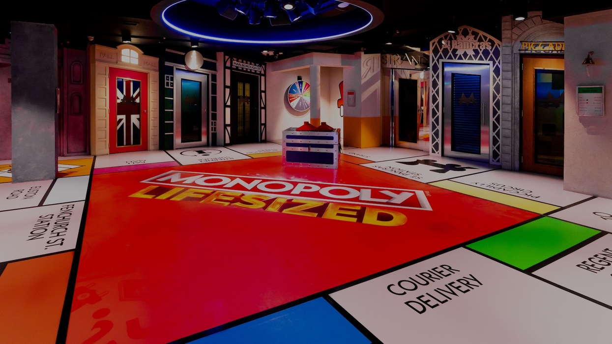Monopoly Lifesized board
