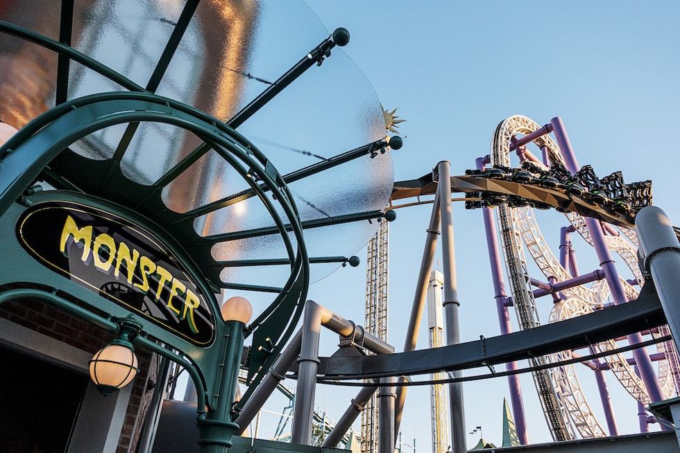 Monster coaster Grona Lund