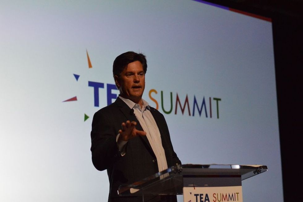 monty lunde at tea summit 2015