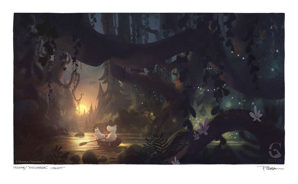 moomin midsummer river ride