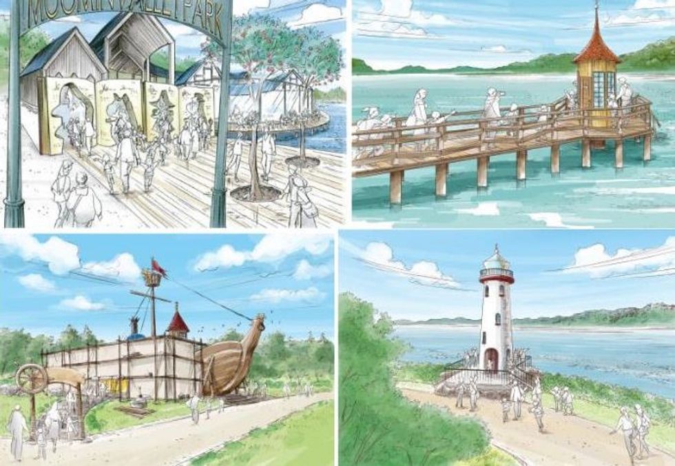 moomin theme park japan plans
