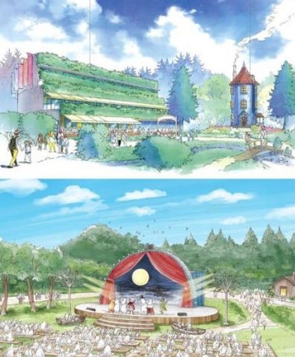moomin valley theme park japan