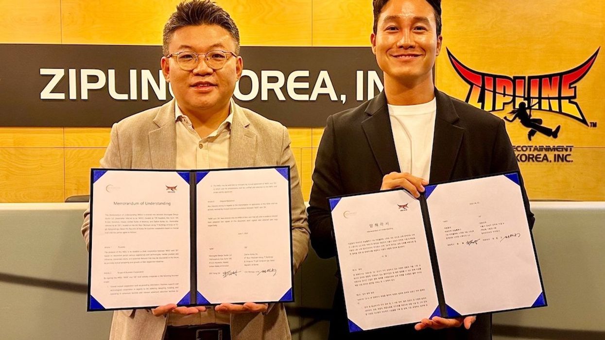 Moongate Design Studio signs MOU with Zipline Korea