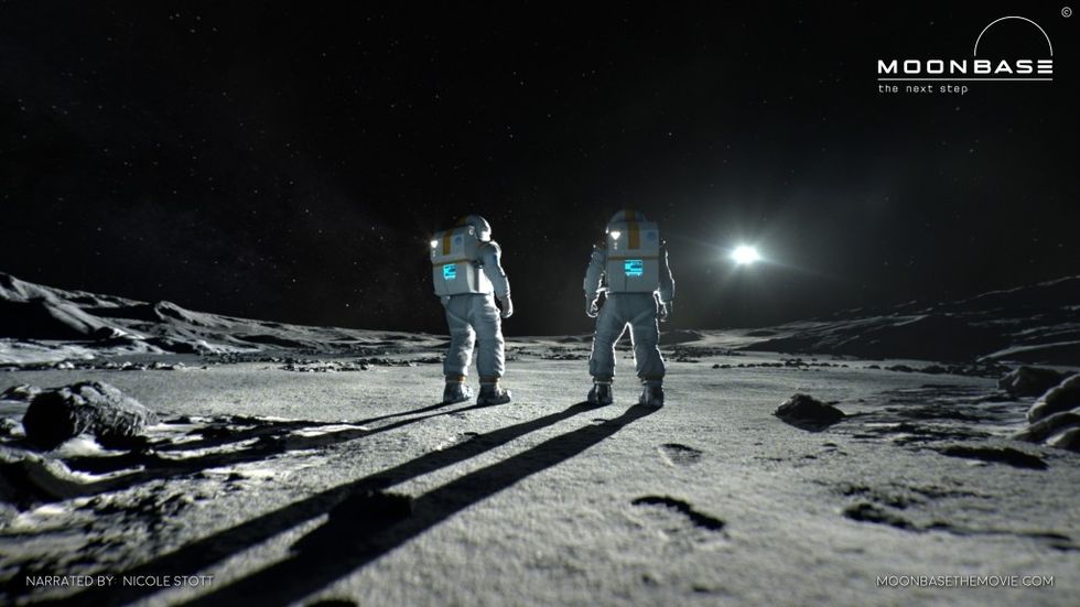 Moonraker Moonbase astronauts