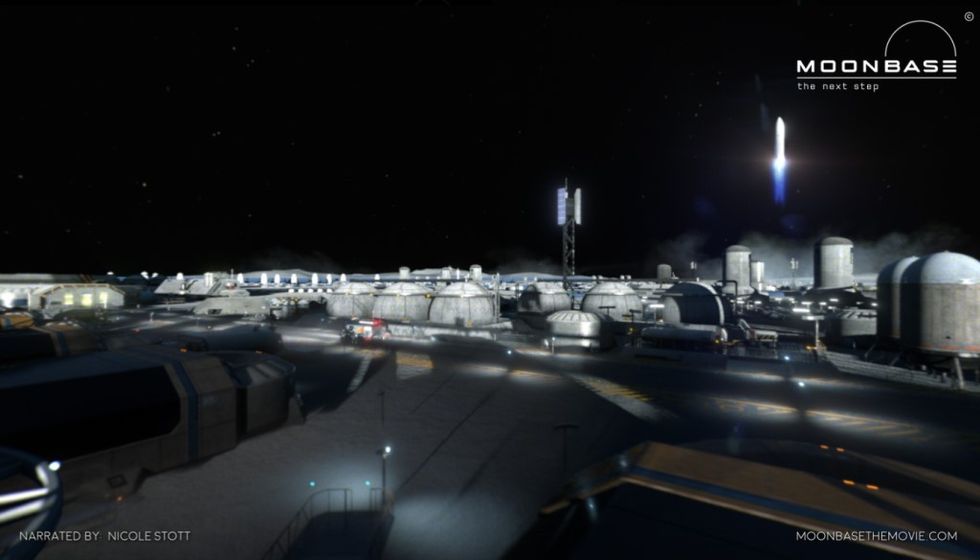 Moonraker Moonbase exterior