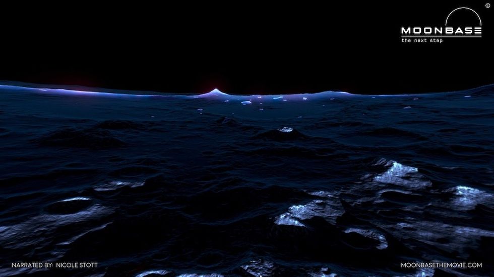 Moonraker Moonbase Fulldome show