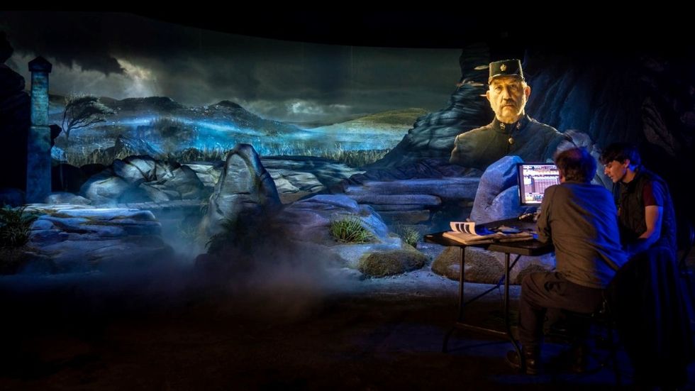 Moonraker team working on site