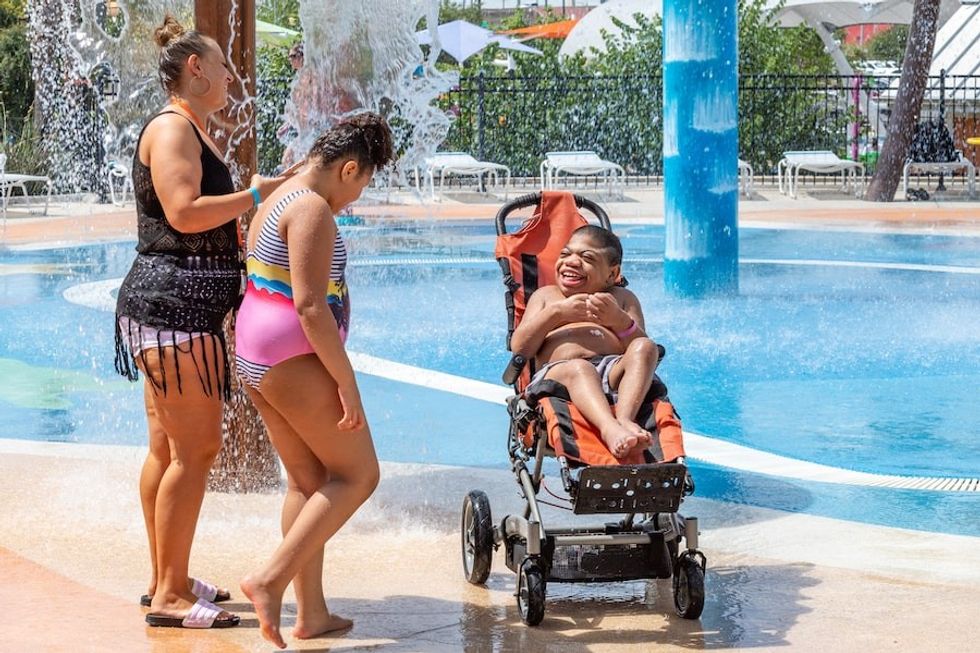 Morgan's Inspiration Island accessibility in FECs