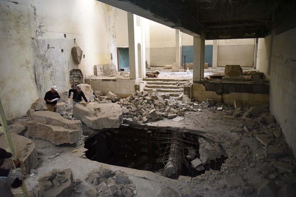 mosul museum iraq damage