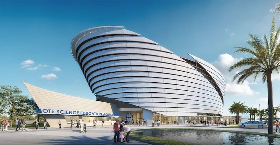 Mote Science Education Aquarium - RENDERING