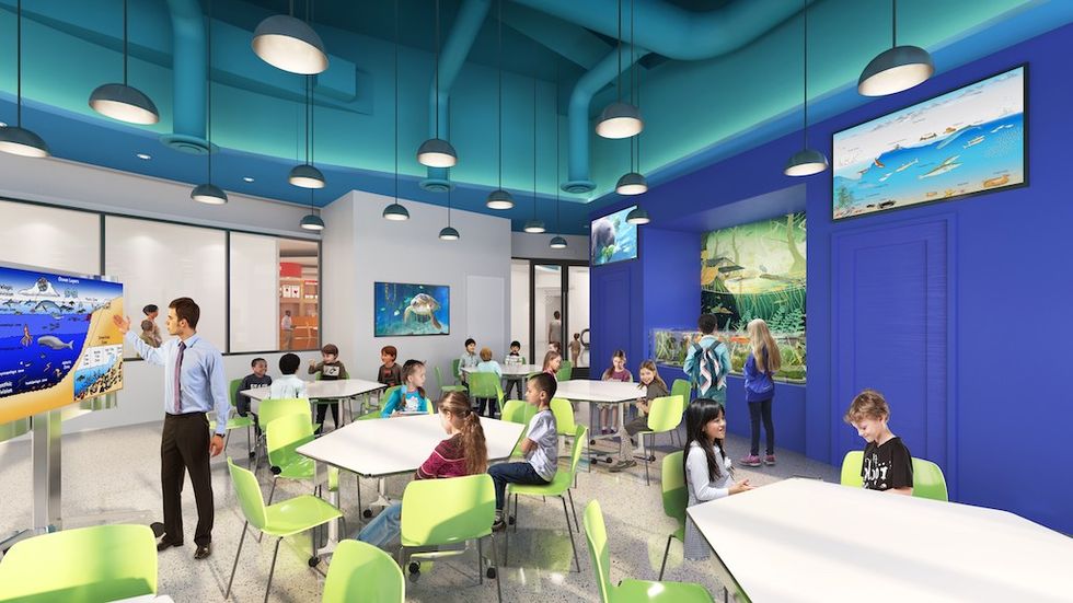 Mote SEA Marine Ecology STEM Teaching Lab Rendering